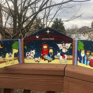 Wooden Nativity Scene Puzzle